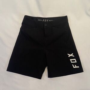 Fox Ranger Boys Black Shorts, Cycling, Motocross, Mountain Biking